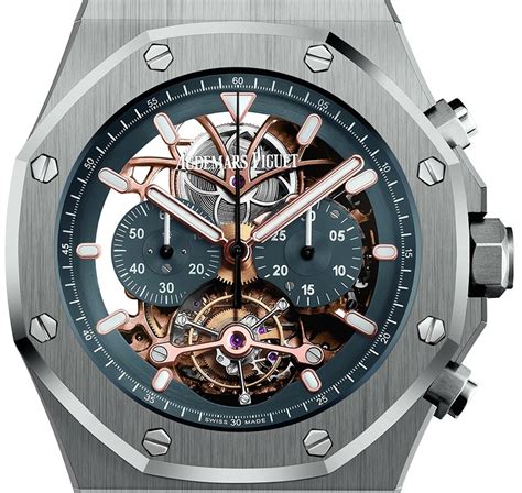 audemars piguet royal oak platinum titanium|Audemars Piguet royal oak tourbillon.